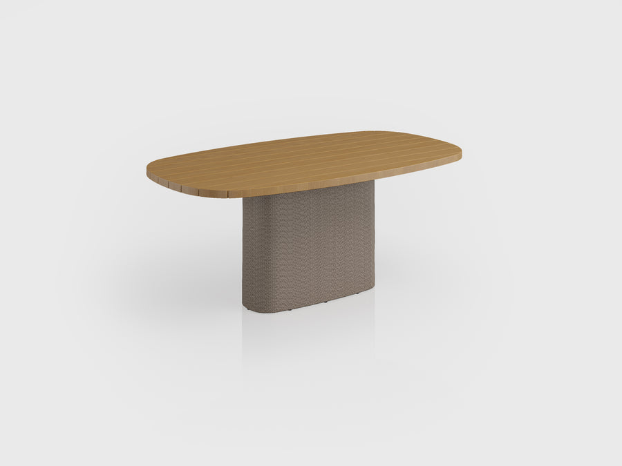 2807M - Round Oval Dining Table