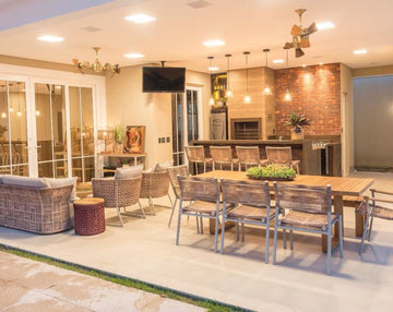 Hybrid Living Spaces: When the Living Room, Veranda, and Kitchen Become One