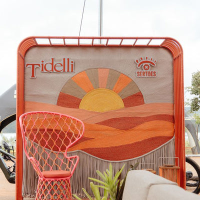 Outdoor Lounge at the Rally dos Sertões: Tidelli Brings Design, Comfort, and Outdoor Living to the Event