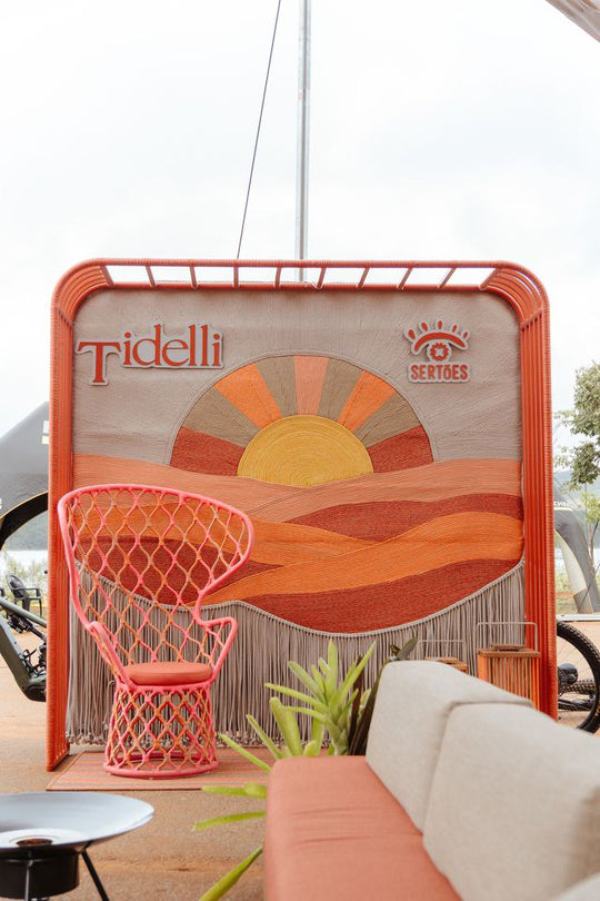 Outdoor Lounge at the Rally dos Sertões: Tidelli Brings Design, Comfort, and Outdoor Living to the Event