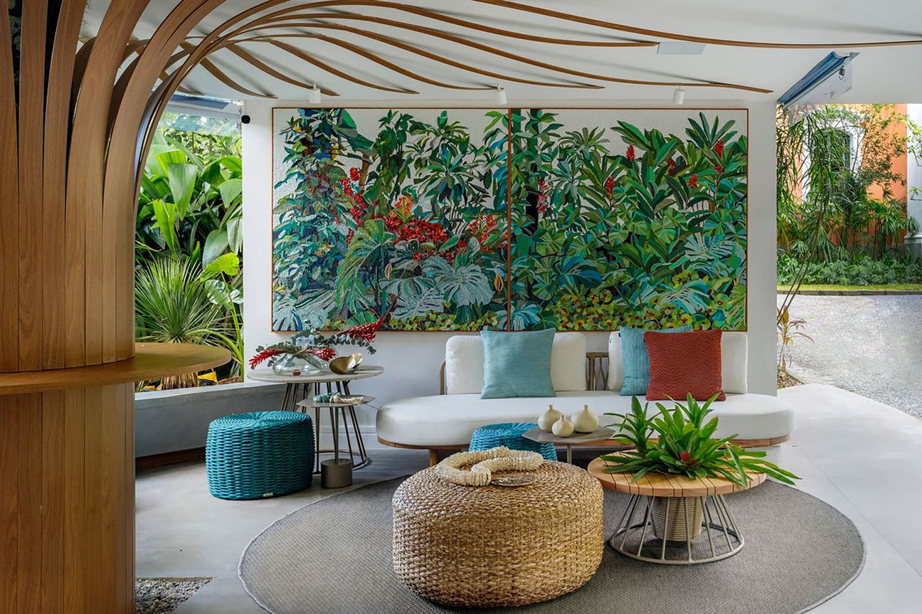 Contemporary Tropicalism in Décor: Design Brasileiro, Natureza e Sofisticação em Harmonia