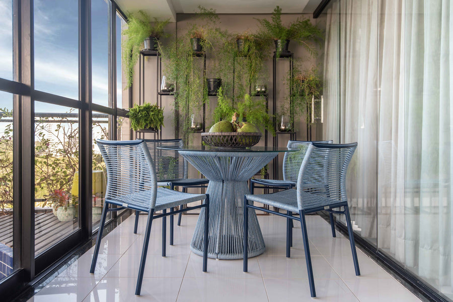 Transforme sua varanda: escolha a mesa perfeita para seu espaço – Tidelli