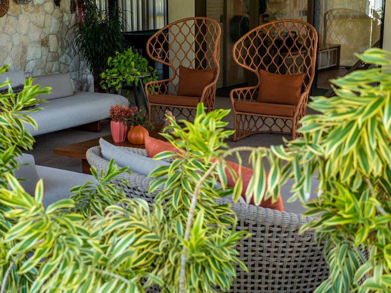An Armchair in the Entrance Hall: A Charming Welcome