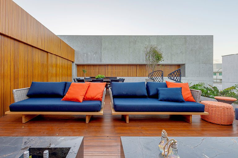 Architect Priscilla Mendes recreates rooftop in residential project