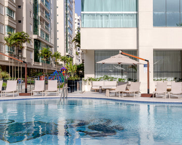 Redefining Outdoor Luxury with BeCool Architecture and Tidelli: Architecture Firm Designs Project at Atlantic Paradise Towers