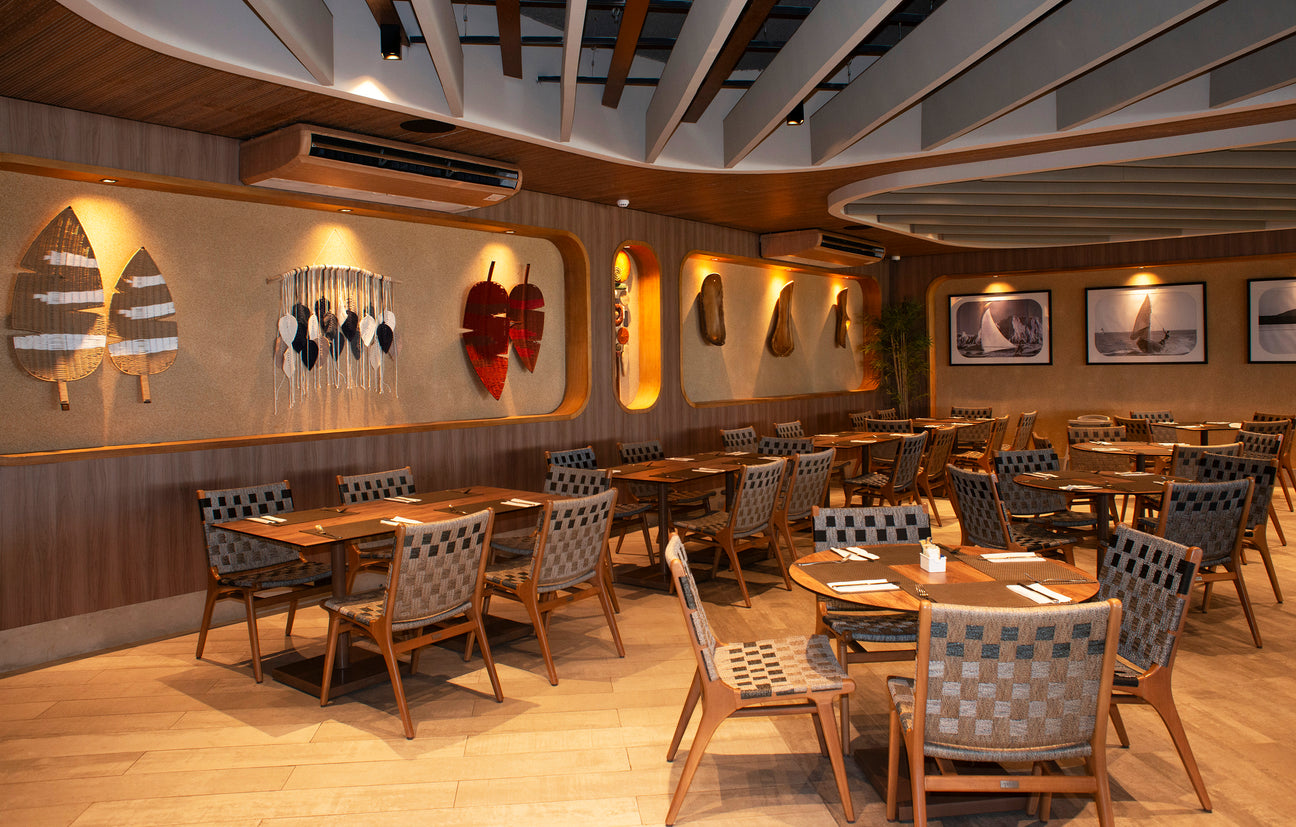 New Restaurant Designed by Architect Mario Wilson, Beach Park Suites Highlights Tidelli Furniture