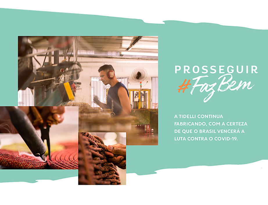 Tidelli lança campanha #ProsseguirFazBem e adota atendimento online