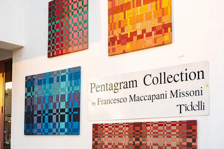 Pentagramma Collection: a vibrant collaboration between Tidelli and Francesco Maccapani Missoni