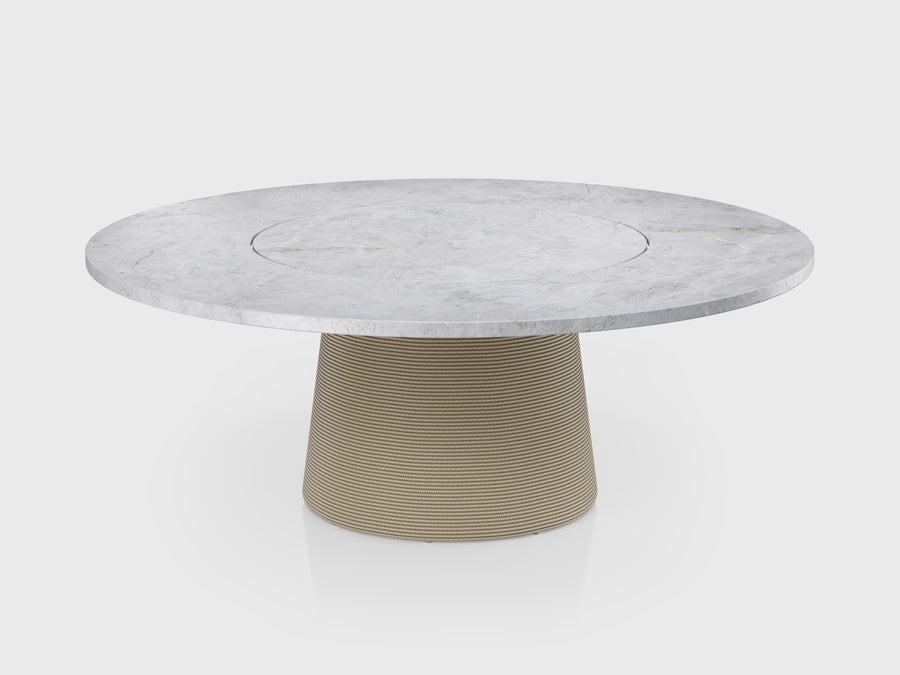 5908EG - Spool Dining Table Ø200cm