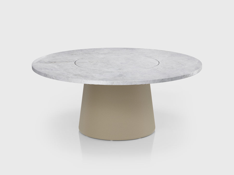5909EG - Spool Dining Table Ø180cm