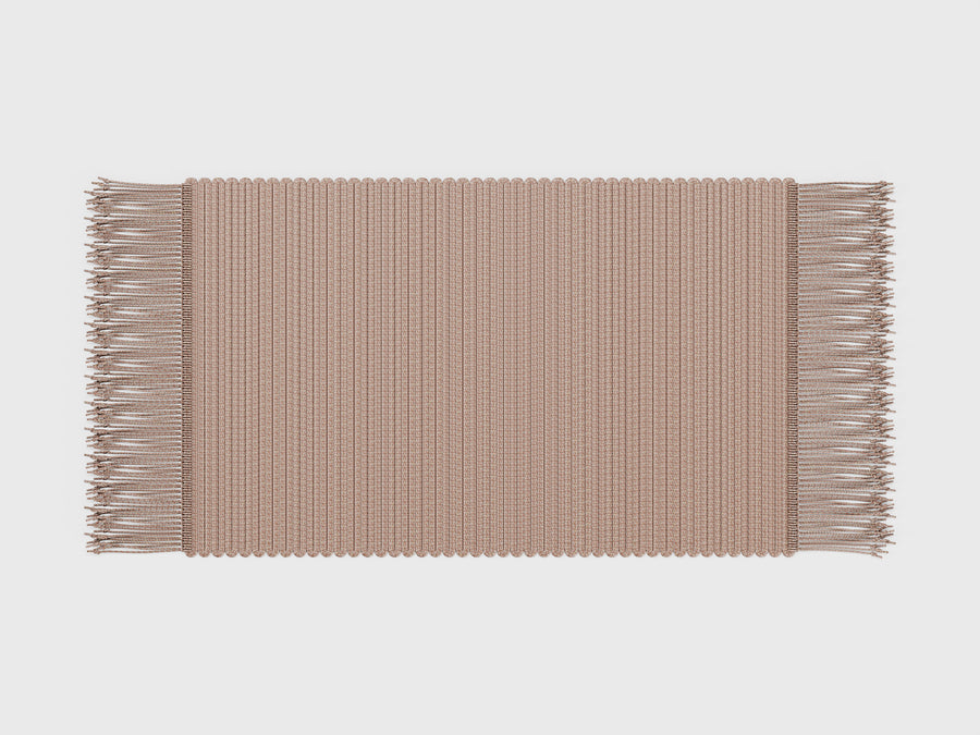 8711 - Boho Doormat with Fringe
