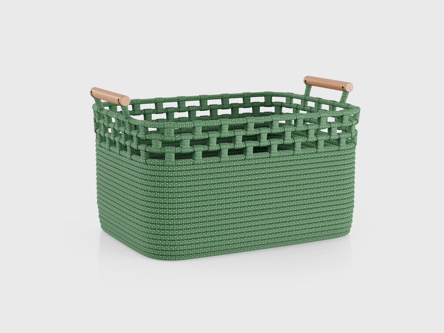 9706 - Carnauba Rectangular Basket