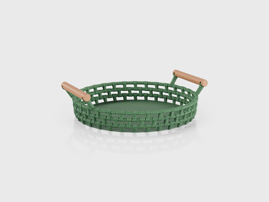 9715 - Carnauba Round Tray