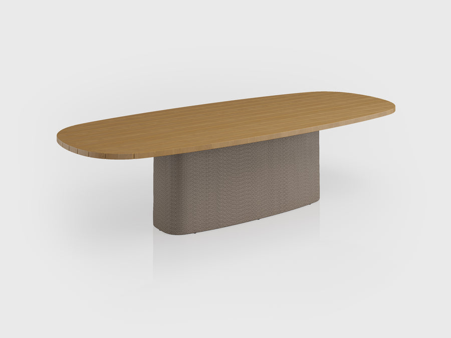 2808M - Round Oval Dining Table