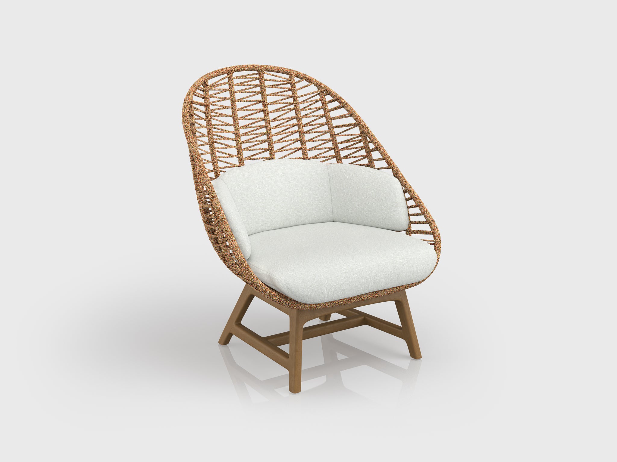 8601 - Shell Lounge Chair