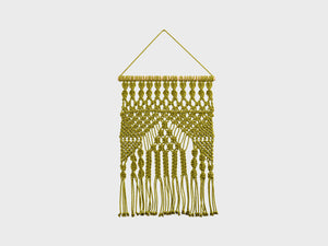11007 - Macrame Wall Rustic