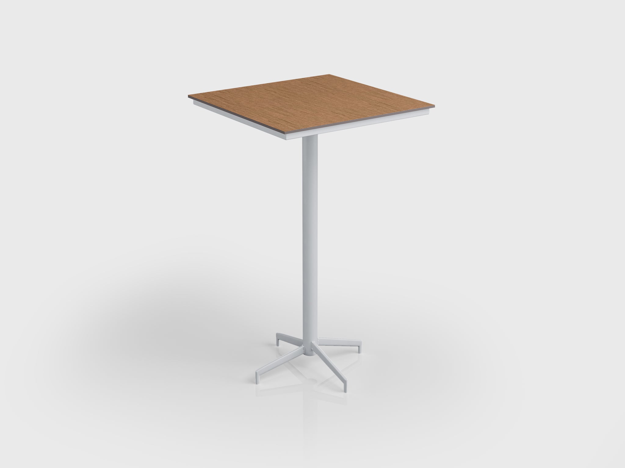 2528TSQ-60 - Club Retractable Tall Table With Square Top 60