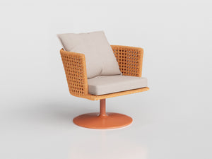 4620 - Mesh Swivel Lounge Chair