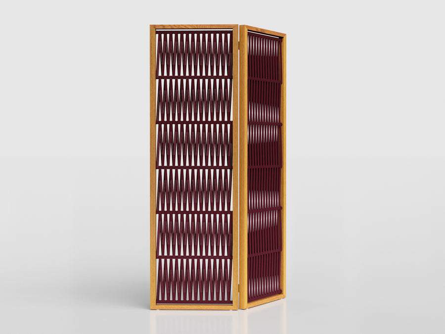 8243 - Mikonos Folding Screen 2 Pieces
