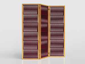 8244 - Mikonos Folding Screen 3 Pieces