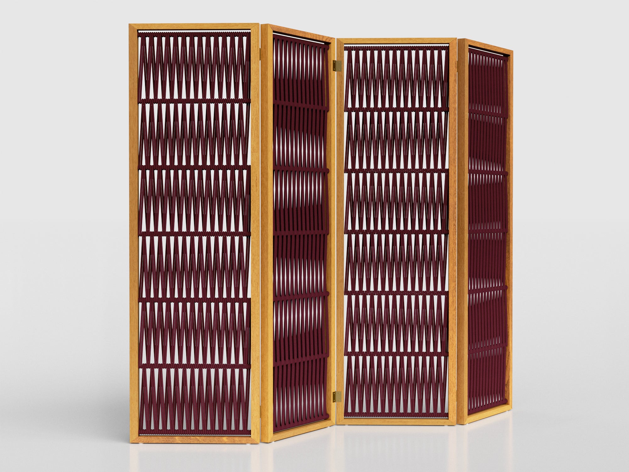 8245 - Mikonos Folding Screen 4 Pieces