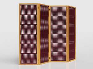 8245 - Mikonos Folding Screen 4 Pieces