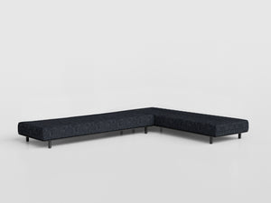 Flex Modulated Composition 2 with aluminum frames, designed by Tatiana Mandelli